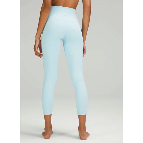Lululemon Align High-Rise Pant 25" Icing Blue size 6 - Picture 2 of 7